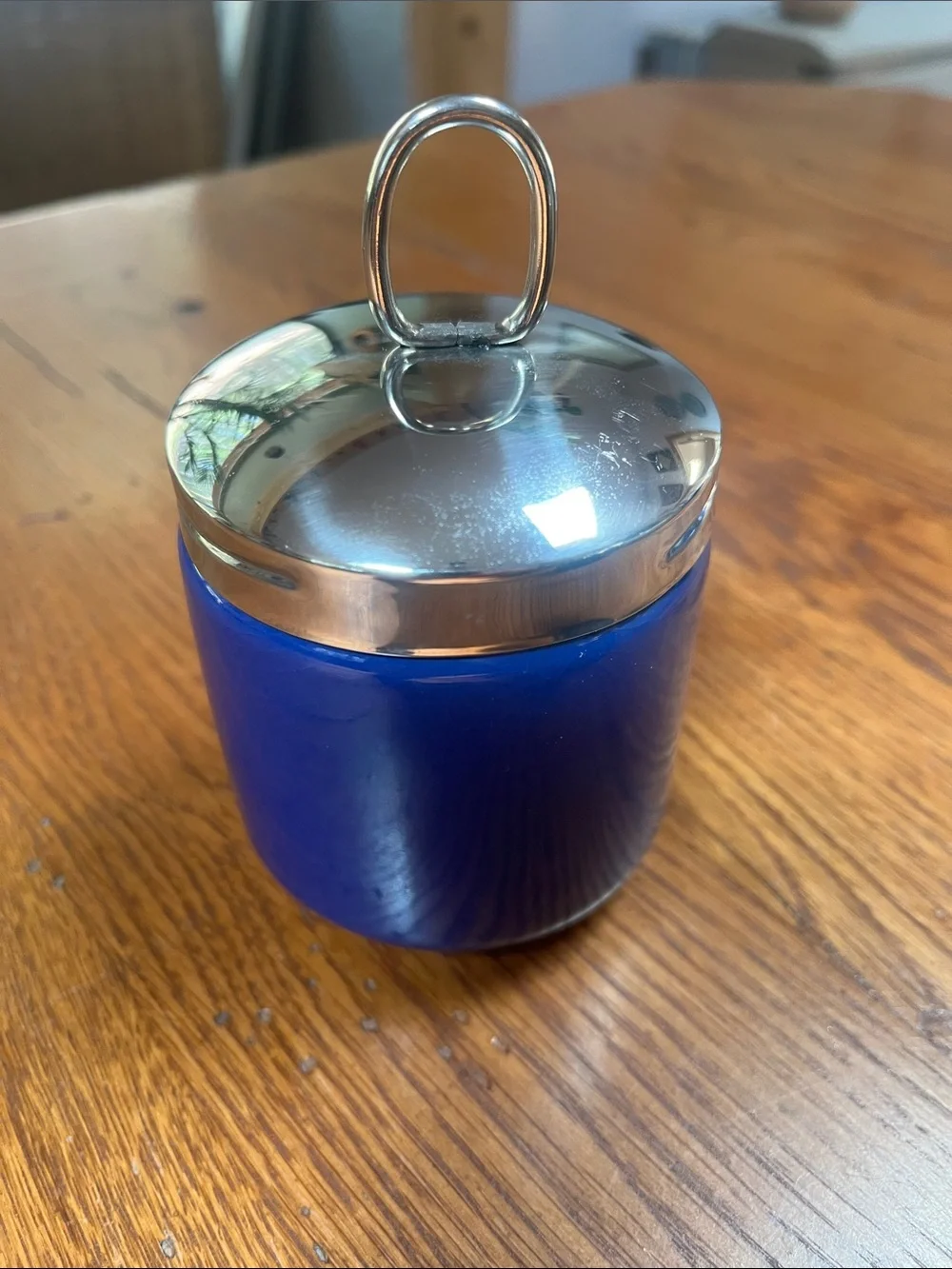 Cobalt Blue Williams Sonoma Double Egg Coddlers - Set of Two
